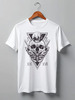 Заказать мужскую футболку в Москве. Футболка классическая Skulls от oneredfoxstore@gmail.com - готовые дизайны и нанесение принтов.