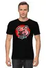 Заказать мужскую футболку в Москве. Футболка классическая Свин   от T-shirt print  - готовые дизайны и нанесение принтов.