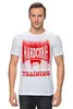 Заказать мужскую футболку в Москве. Футболка классическая HARDCORE TRAINING!!! от Алексс Неро - готовые дизайны и нанесение принтов.