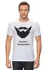 Заказать мужскую футболку в Москве. Футболка классическая борода от Светлана Пантелеева - готовые дизайны и нанесение принтов.