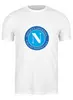 Заказать мужскую футболку в Москве. Футболка классическая Calcio Napoli от THE_NISE  - готовые дизайны и нанесение принтов.