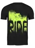 Заказать мужскую футболку в Москве. Футболка классическая Mountain Bike от oneredfoxstore@gmail.com - готовые дизайны и нанесение принтов.