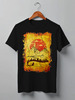 Заказать мужскую футболку в Москве. Футболка классическая Fox Here от oneredfoxstore@gmail.com - готовые дизайны и нанесение принтов.