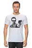 Заказать мужскую футболку в Москве. Футболка классическая Gun Man T-shirt от Hangover - готовые дизайны и нанесение принтов.