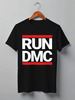 Заказать мужскую футболку в Москве. Футболка классическая RUN DMC от Константин Тотьмянин - готовые дизайны и нанесение принтов.