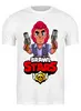 Заказать мужскую футболку в Москве. Футболка классическая BRAWL STARS COLT от geekbox - готовые дизайны и нанесение принтов.
