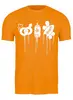 Заказать мужскую футболку в Москве. Футболка классическая Оранжевая Sex Drugs Доски Ровняк от 6359515@gmail.com - готовые дизайны и нанесение принтов.