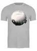 Заказать мужскую футболку в Москве. Футболка классическая UFO in the Forest от oneredfoxstore@gmail.com - готовые дизайны и нанесение принтов.