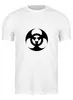 Заказать мужскую футболку в Москве. Футболка классическая Biohazard от THE_NISE  - готовые дизайны и нанесение принтов.
