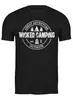Заказать мужскую футболку в Москве. Футболка классическая Mountains от oneredfoxstore@gmail.com - готовые дизайны и нанесение принтов.