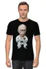 Заказать мужскую футболку в Москве. Футболка классическая Путин от dizer - готовые дизайны и нанесение принтов.