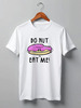 Заказать мужскую футболку в Москве. Футболка классическая Do nut eat me! (Не ешь меня) от coolmag - готовые дизайны и нанесение принтов.