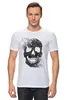 Заказать мужскую футболку в Москве. Футболка классическая Череп от YellowCloverShop - готовые дизайны и нанесение принтов.