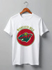 Заказать мужскую футболку в Москве. Футболка классическая minnesota wild от kspsshop - готовые дизайны и нанесение принтов.