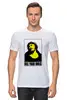 Заказать мужскую футболку в Москве. Футболка классическая Иисус от YellowCloverShop - готовые дизайны и нанесение принтов.