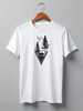 Заказать мужскую футболку в Москве. Футболка классическая Animals Hike от oneredfoxstore@gmail.com - готовые дизайны и нанесение принтов.