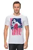 Заказать мужскую футболку в Москве. Футболка классическая Love Hurts от denis01001 - готовые дизайны и нанесение принтов.