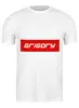 Заказать мужскую футболку в Москве. Футболка классическая Grigory от THE_NISE  - готовые дизайны и нанесение принтов.