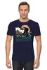 Заказать мужскую футболку в Москве. Футболка классическая Mountain Bike от oneredfoxstore@gmail.com - готовые дизайны и нанесение принтов.