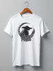 Заказать мужскую футболку в Москве. Футболка классическая Lady Fox от oneredfoxstore@gmail.com - готовые дизайны и нанесение принтов.