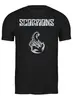 Заказать мужскую футболку в Москве. Футболка классическая Scorpions Band от Leichenwagen - готовые дизайны и нанесение принтов.