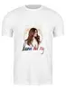 Заказать мужскую футболку в Москве. Футболка классическая Lana Del Rey от flipside - готовые дизайны и нанесение принтов.
