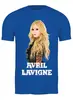 Заказать мужскую футболку в Москве. Футболка классическая ✪ Avril Lavigne ✪ от balden - готовые дизайны и нанесение принтов.