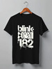 Заказать мужскую футболку в Москве. Футболка классическая blink-182  от lozerkids - готовые дизайны и нанесение принтов.