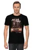 Заказать мужскую футболку в Москве. Футболка классическая Ash vs Evil Dead / Эш против зловещих мертвецов от KinoArt - готовые дизайны и нанесение принтов.