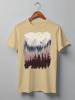 Заказать мужскую футболку в Москве. Футболка классическая Mountains Forest от oneredfoxstore@gmail.com - готовые дизайны и нанесение принтов.