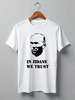 Заказать мужскую футболку в Москве. Футболка классическая In Zidane we trust от madridistastore - готовые дизайны и нанесение принтов.