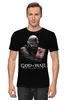 Заказать мужскую футболку в Москве. Футболка классическая GOD OF WAR от robus - готовые дизайны и нанесение принтов.