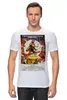 Заказать мужскую футболку в Москве. Футболка классическая Индиана Джонс / Indiana Jones от kino.printio.ru - готовые дизайны и нанесение принтов.