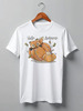Заказать мужскую футболку в Москве. Футболка классическая Fox Here от oneredfoxstore@gmail.com - готовые дизайны и нанесение принтов.