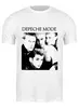 Заказать мужскую футболку в Москве. Футболка классическая Depeche Mode от afonin.i96@gmail.com - готовые дизайны и нанесение принтов.