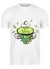 Заказать мужскую футболку в Москве. Футболка классическая Зеленый чай от sintara - готовые дизайны и нанесение принтов.