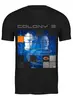 Заказать мужскую футболку в Москве. Футболка классическая Colony 5 от OEX design - готовые дизайны и нанесение принтов.