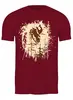 Заказать мужскую футболку в Москве. Футболка классическая Ink Rider от oneredfoxstore@gmail.com - готовые дизайны и нанесение принтов.