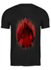 Заказать мужскую футболку в Москве. Футболка классическая Samurai от oneredfoxstore@gmail.com - готовые дизайны и нанесение принтов.