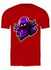 Заказать мужскую футболку в Москве. Футболка классическая Fortnite     от T-shirt print  - готовые дизайны и нанесение принтов.