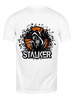 Заказать мужскую футболку в Москве. Футболка классическая S.T.A.L.K.E.R от robus - готовые дизайны и нанесение принтов.