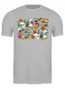 Заказать мужскую футболку в Москве. Футболка классическая Zombies от oneredfoxstore@gmail.com - готовые дизайны и нанесение принтов.