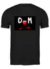Заказать мужскую футболку в Москве. Футболка классическая "Depeche Mode" от Fedor - готовые дизайны и нанесение принтов.