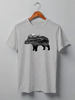 Заказать мужскую футболку в Москве. Футболка классическая Animals от oneredfoxstore@gmail.com - готовые дизайны и нанесение принтов.