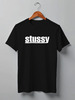 Заказать мужскую футболку в Москве. Футболка классическая Stussy от DESIGNER   - готовые дизайны и нанесение принтов.
