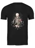 Заказать мужскую футболку в Москве. Футболка классическая Скелет арт от T-shirt print  - готовые дизайны и нанесение принтов.