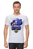Заказать мужскую футболку в Москве. Футболка классическая Brawl Stars 8-BIT от weeert - готовые дизайны и нанесение принтов.