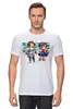 Заказать мужскую футболку в Москве. Футболка классическая Street Fighter #mini Chuni & Sakura от StreetMag - готовые дизайны и нанесение принтов.