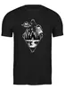 Заказать мужскую футболку в Москве. Футболка классическая Cats Here от oneredfoxstore@gmail.com - готовые дизайны и нанесение принтов.