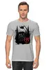 Заказать мужскую футболку в Москве. Футболка классическая Ride MTB от oneredfoxstore@gmail.com - готовые дизайны и нанесение принтов.